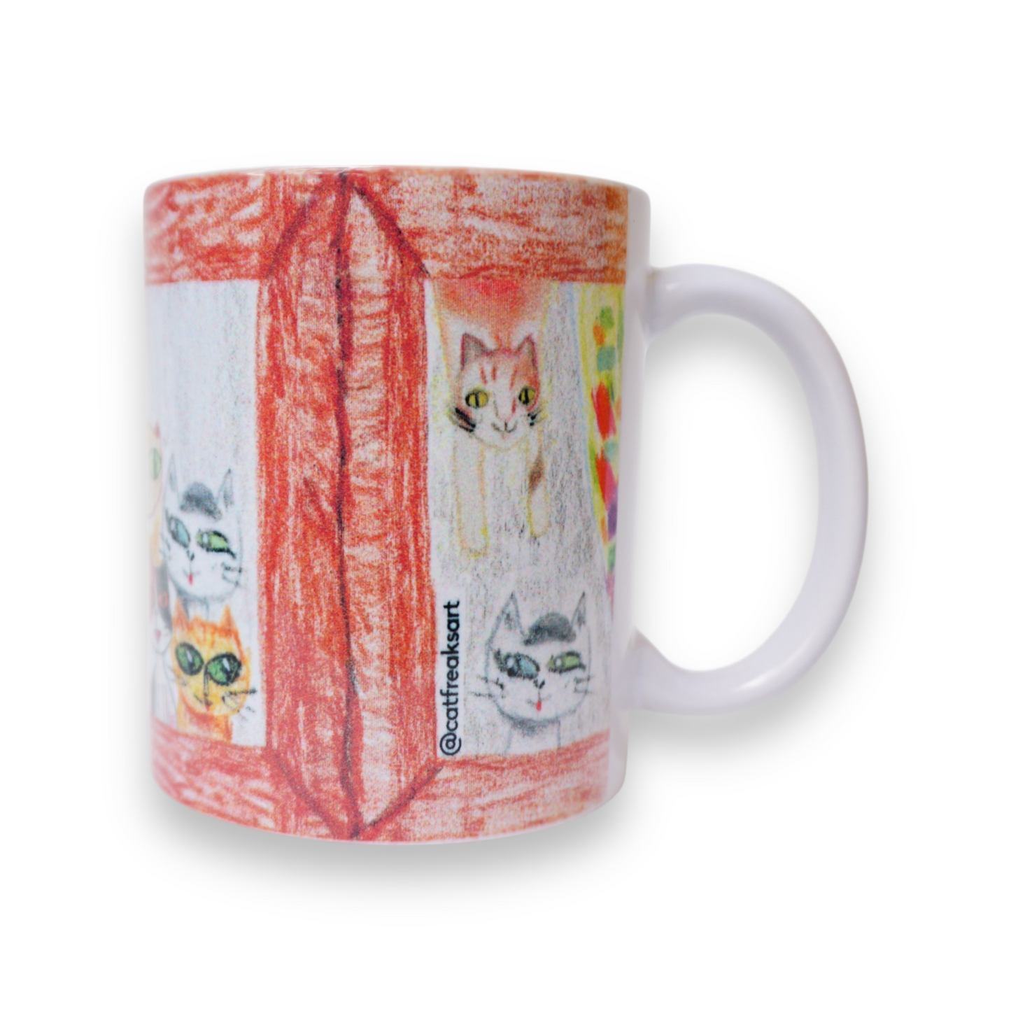 Gatitos en la ventana