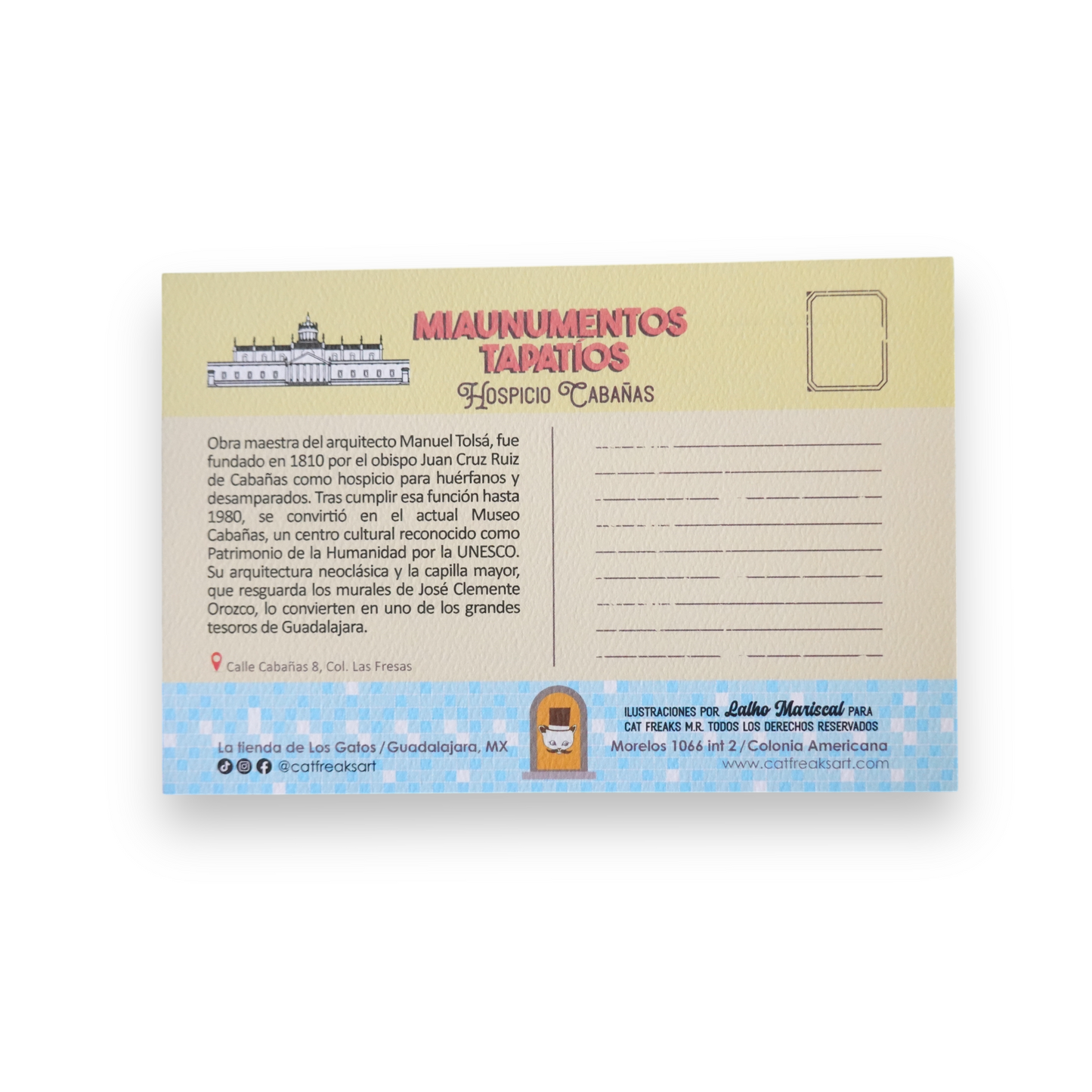 Postal Hospicio Cabañas