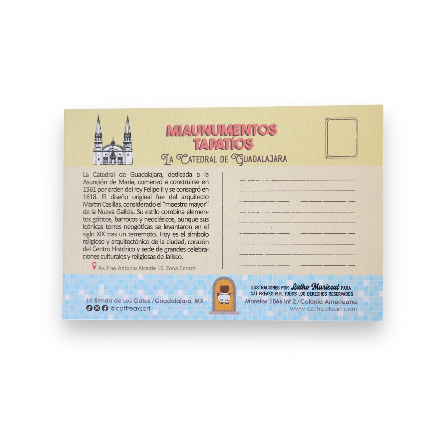 Postal La Gatedral