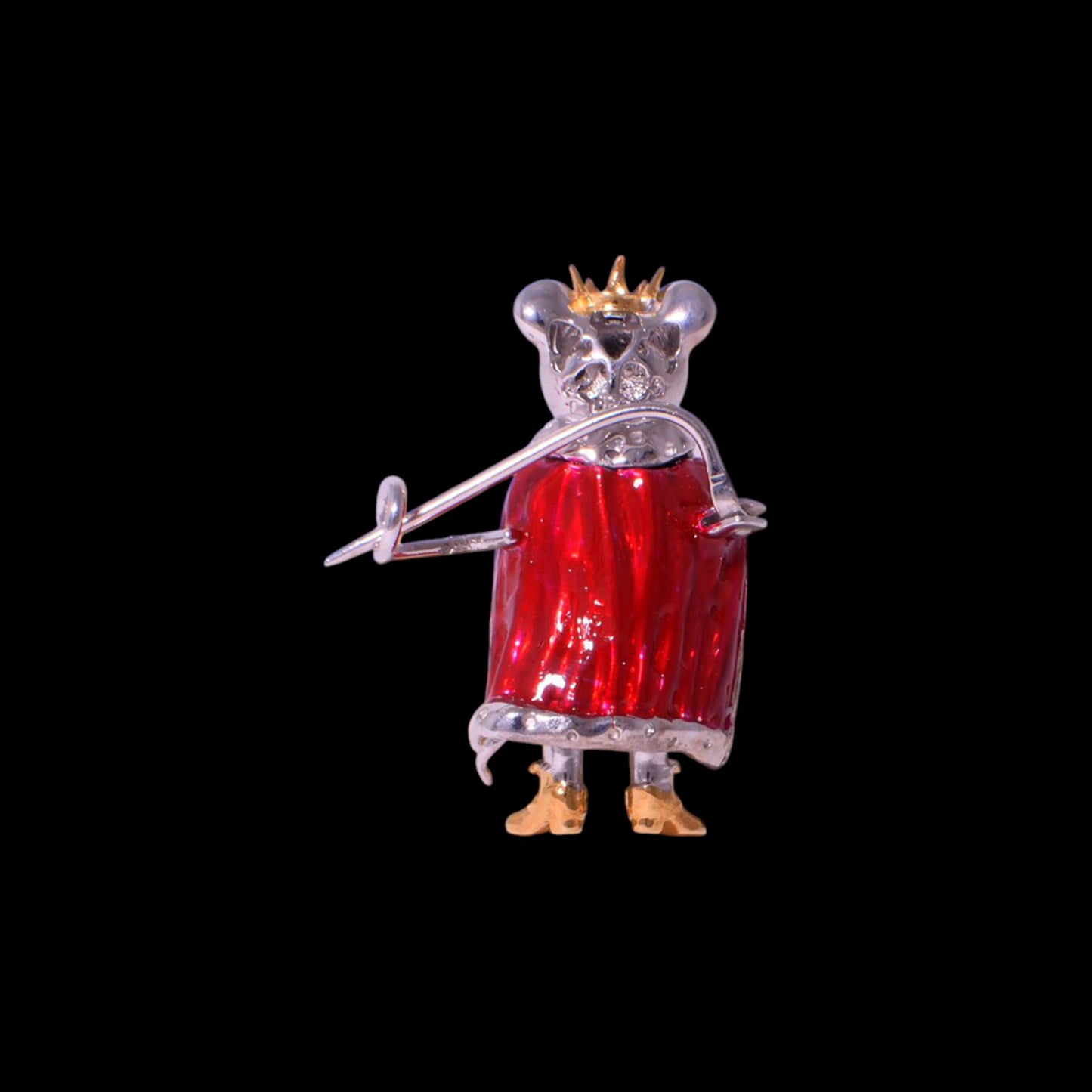 Rey Ratón broche