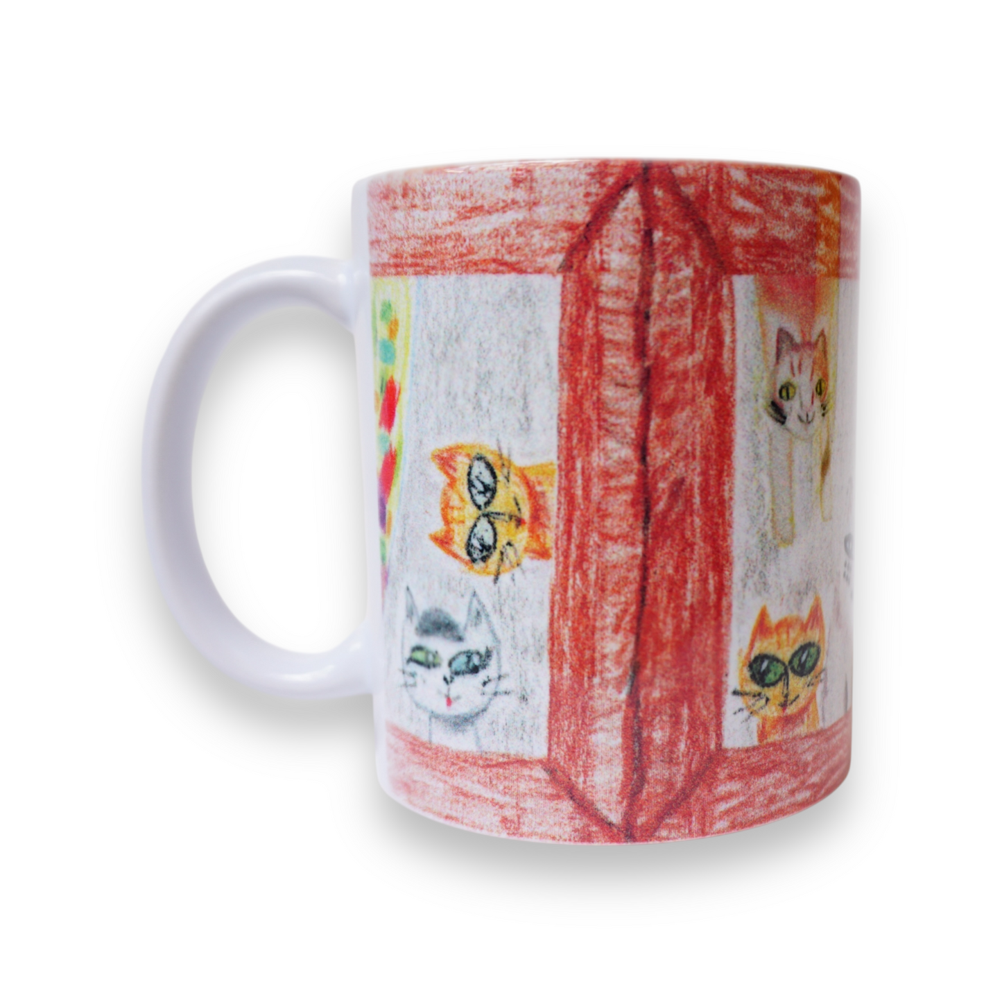 Gatitos en la ventana