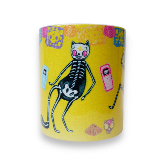 Día de muertos gatitos