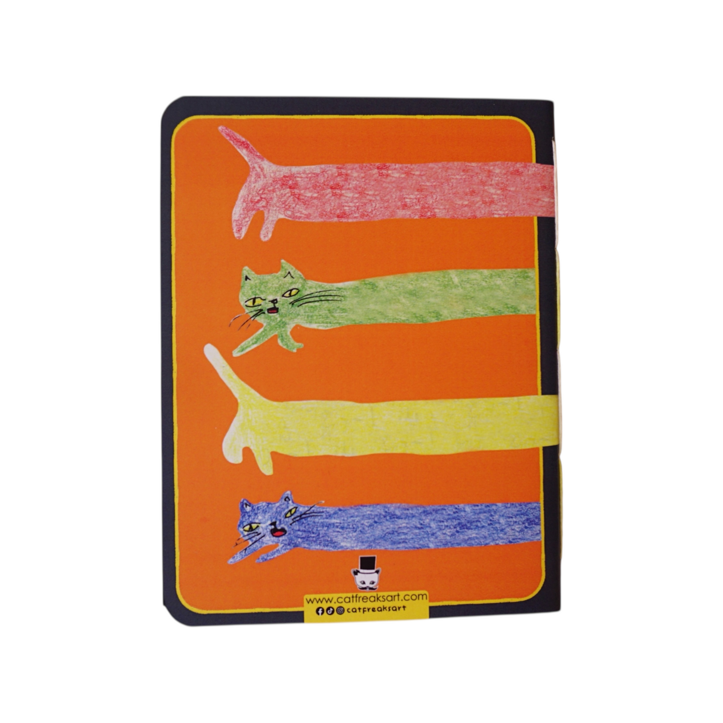 Libreta Gatos extra largos