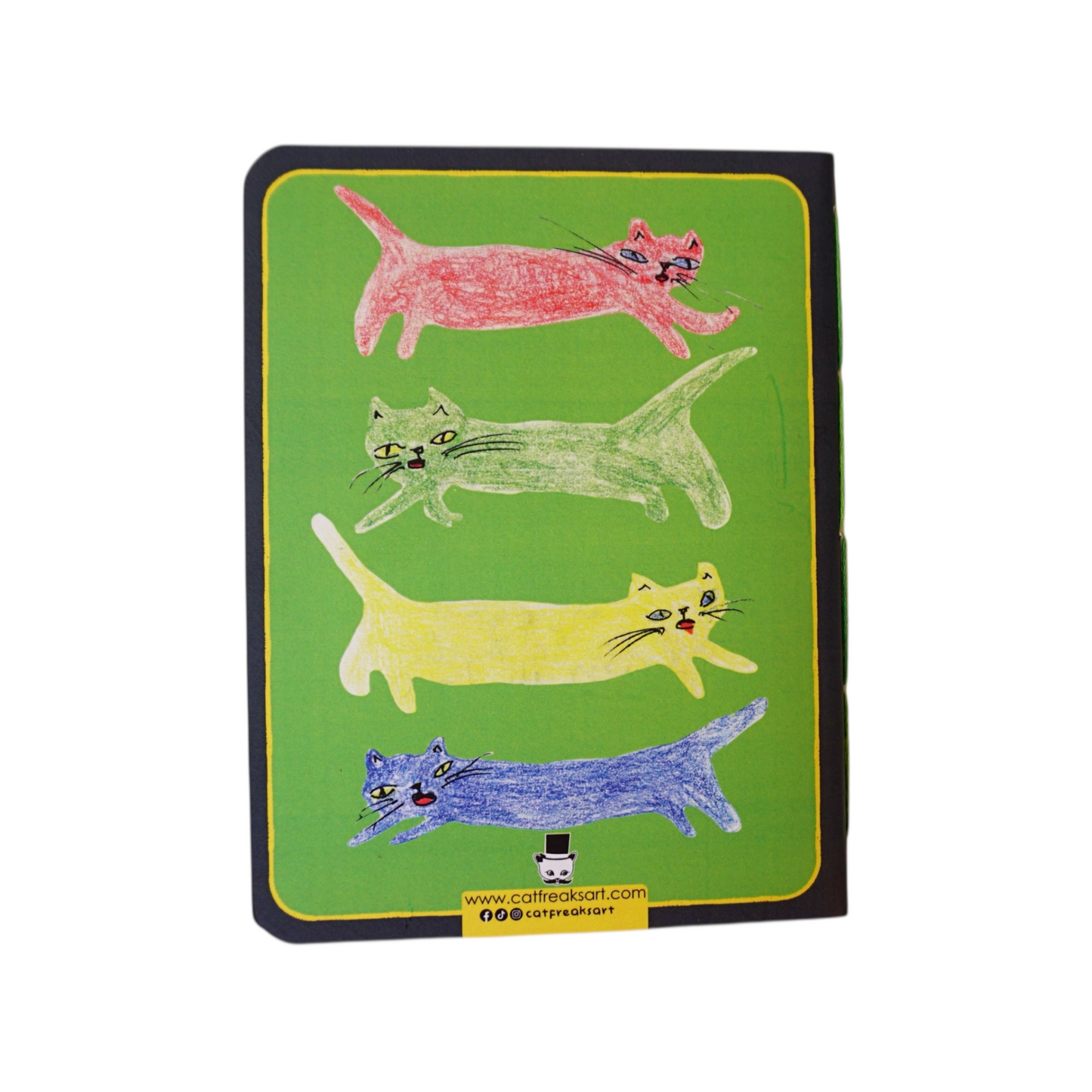 Libreta Gatos chuecos