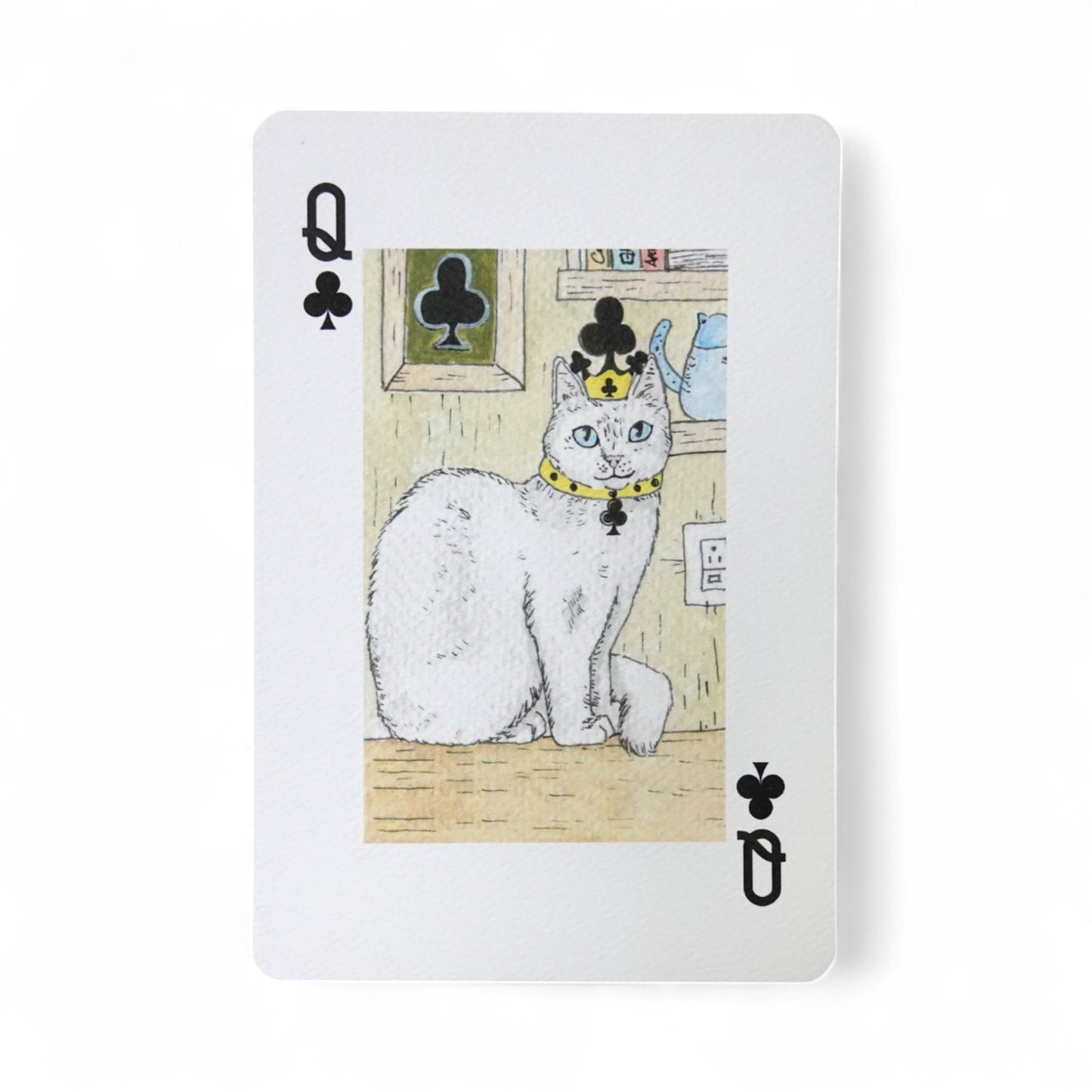 Postal Reyna de trébol