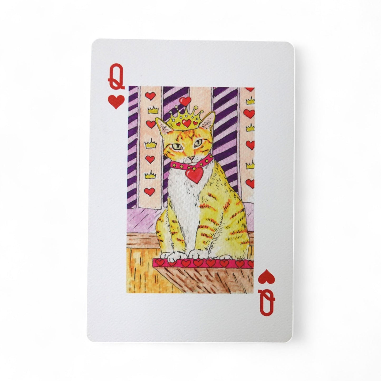 Postal Reyna de corazones