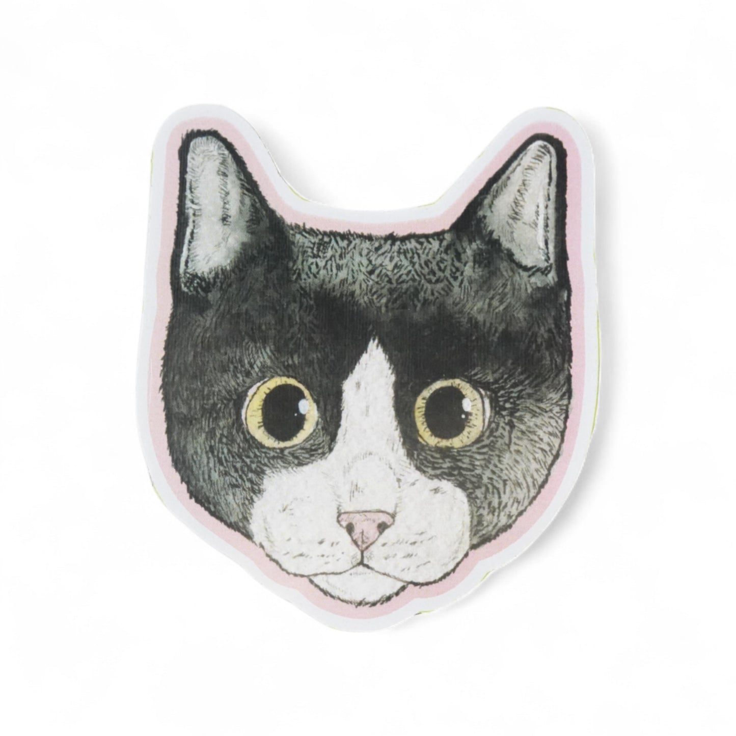 Imán Cara gato Tuxedo