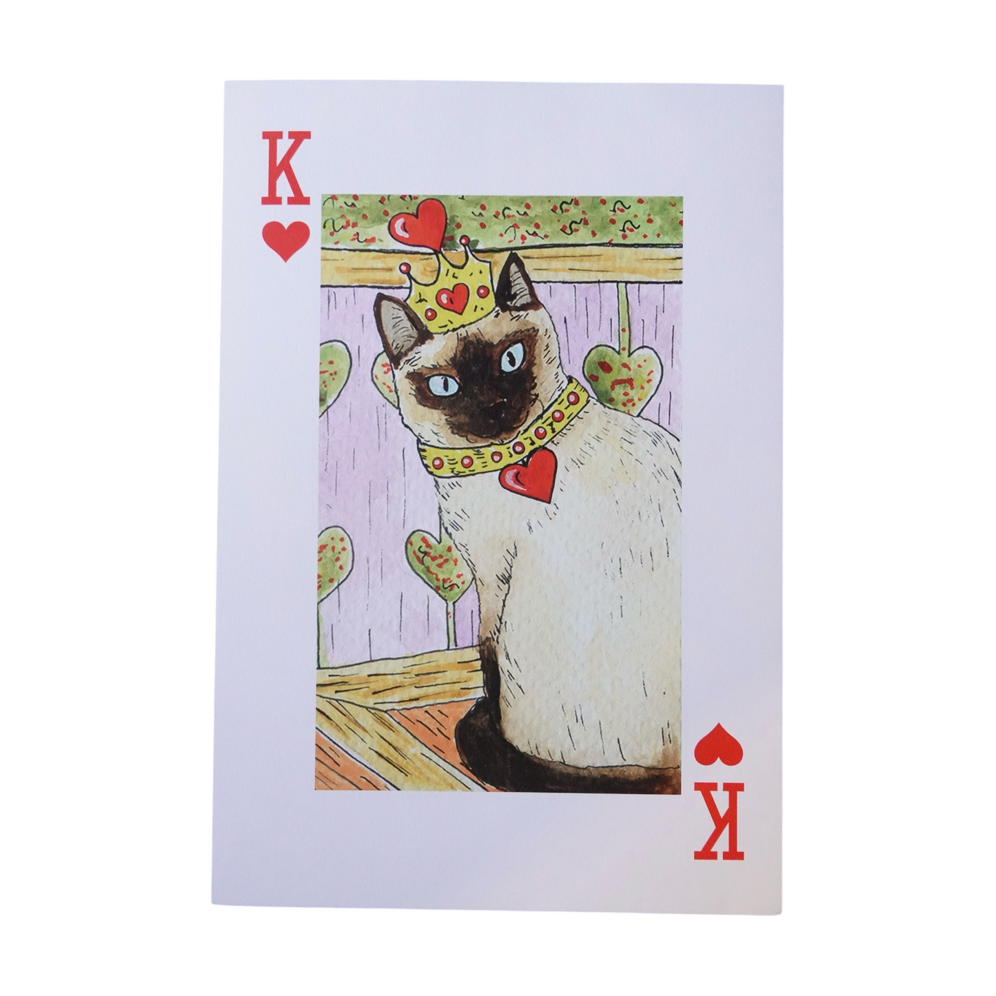 Poster Rey de corazones