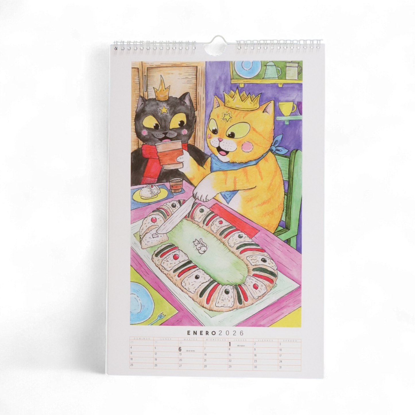 Catlendario 2026 de Cat Freaks