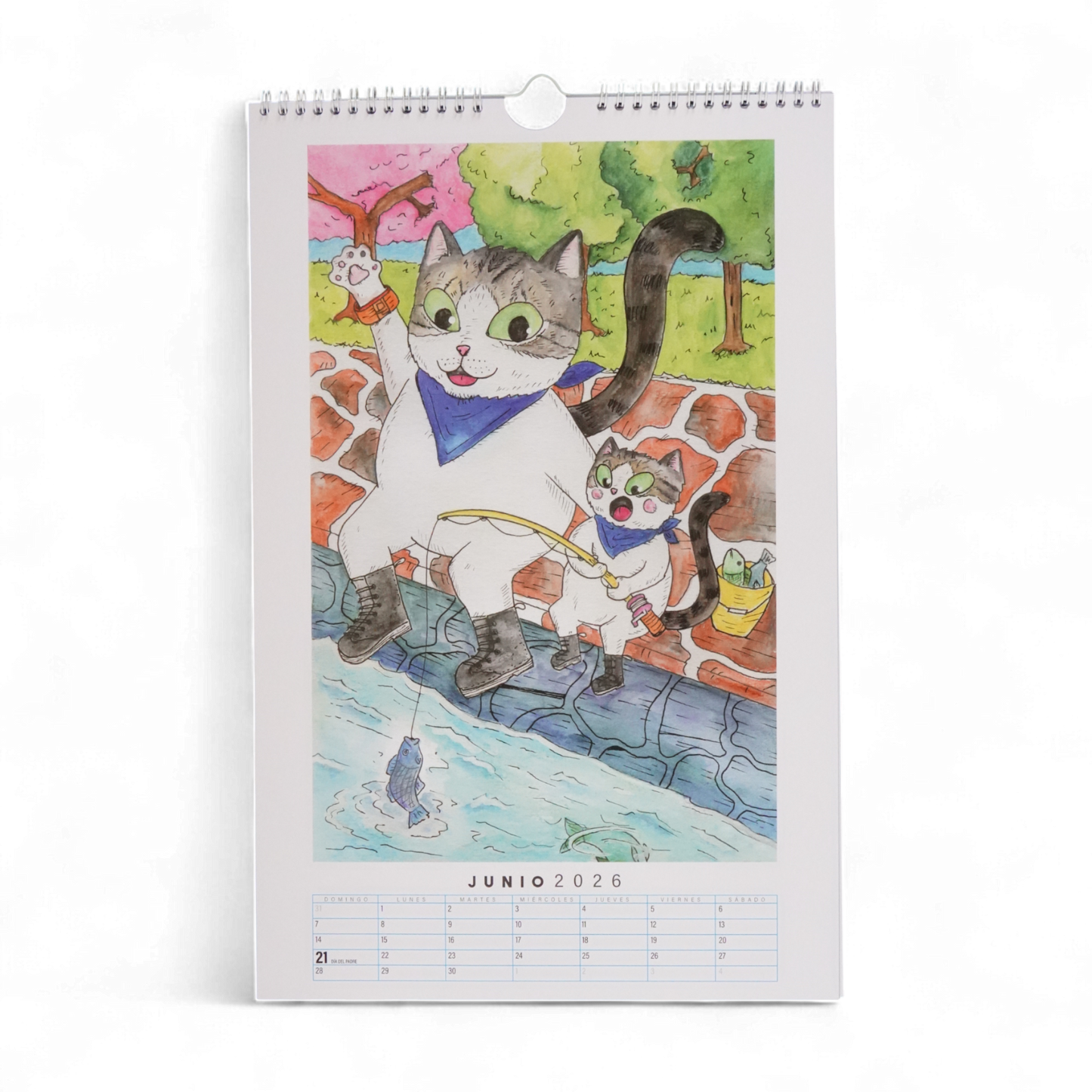 Catlendario 2026 de Cat Freaks