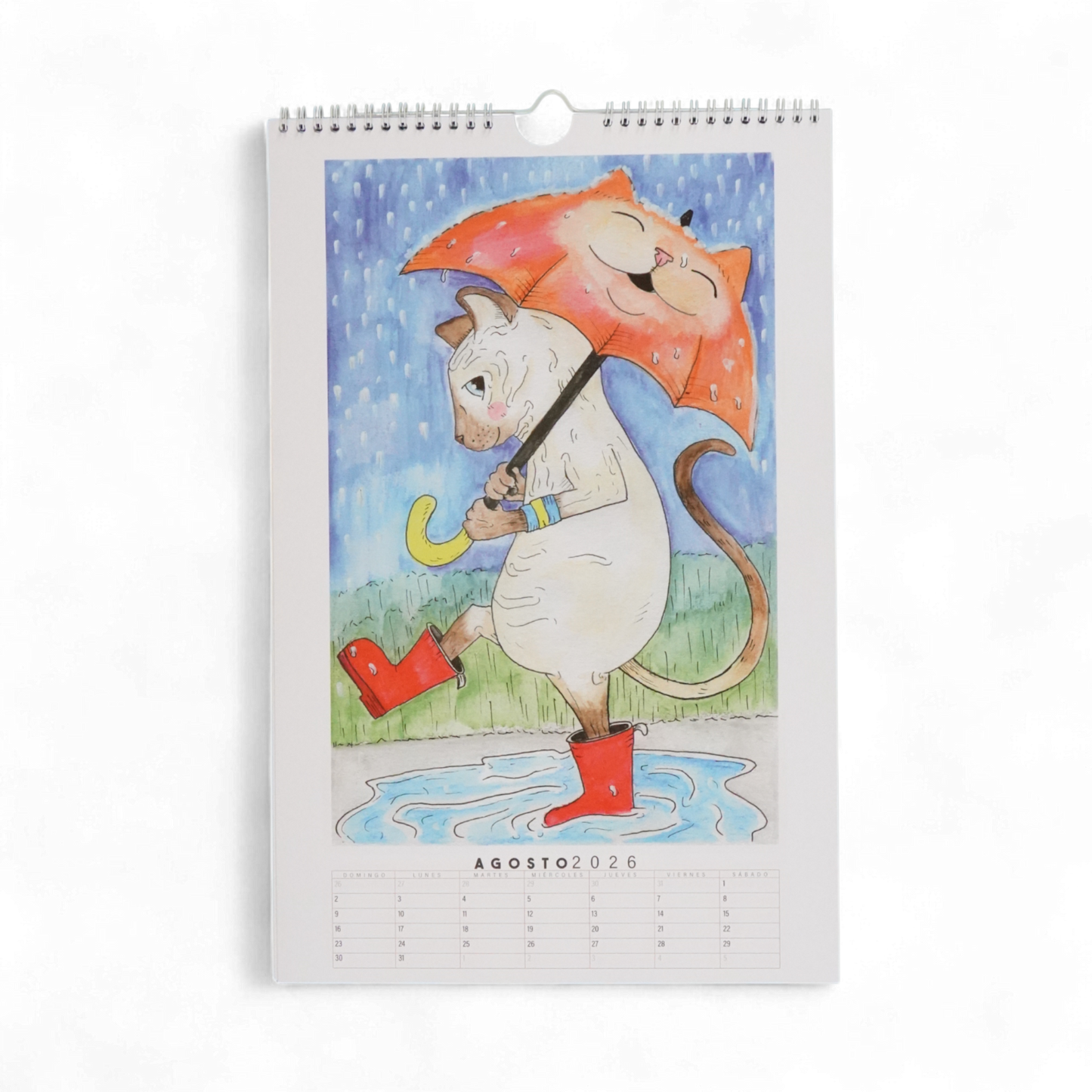 Catlendario 2026 de Cat Freaks