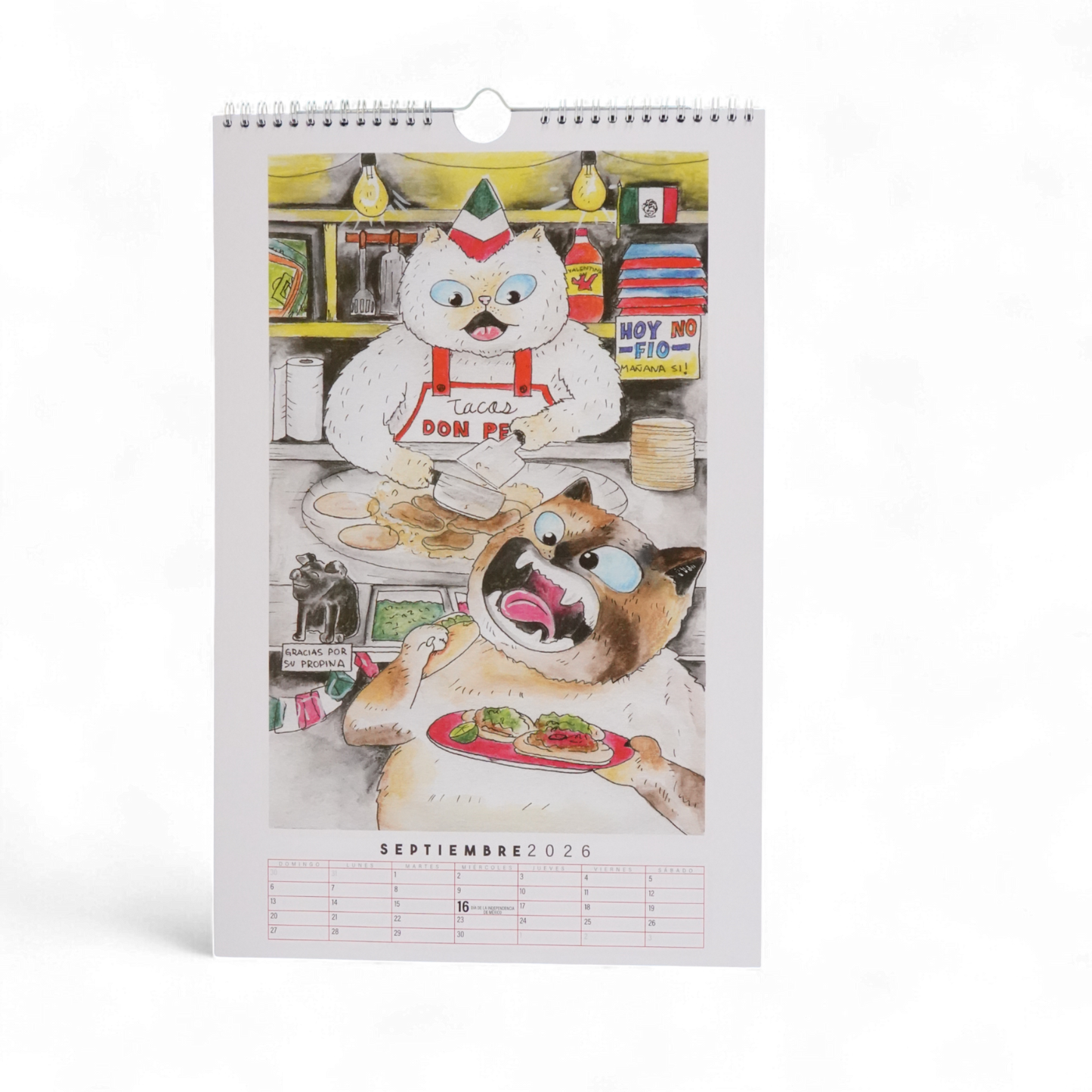 Catlendario 2026 de Cat Freaks