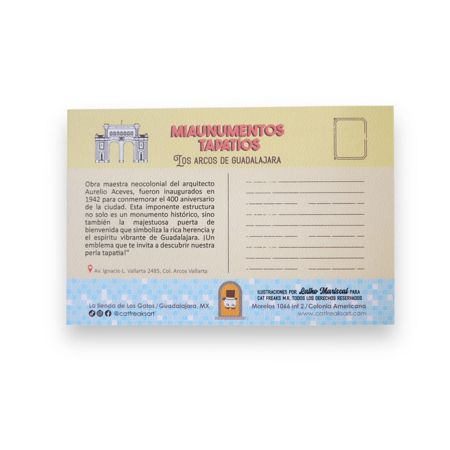 Postal Los Arcos de Guadalajara