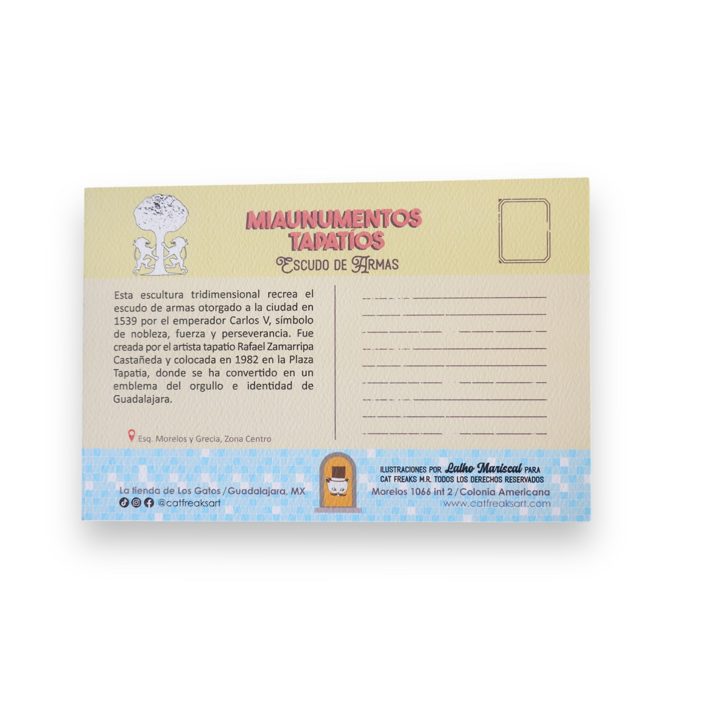 Postal Escudo de Armas