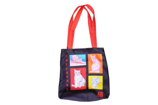 Tote bag Gato hambriento