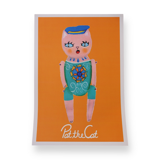 Poster Lupita naranja