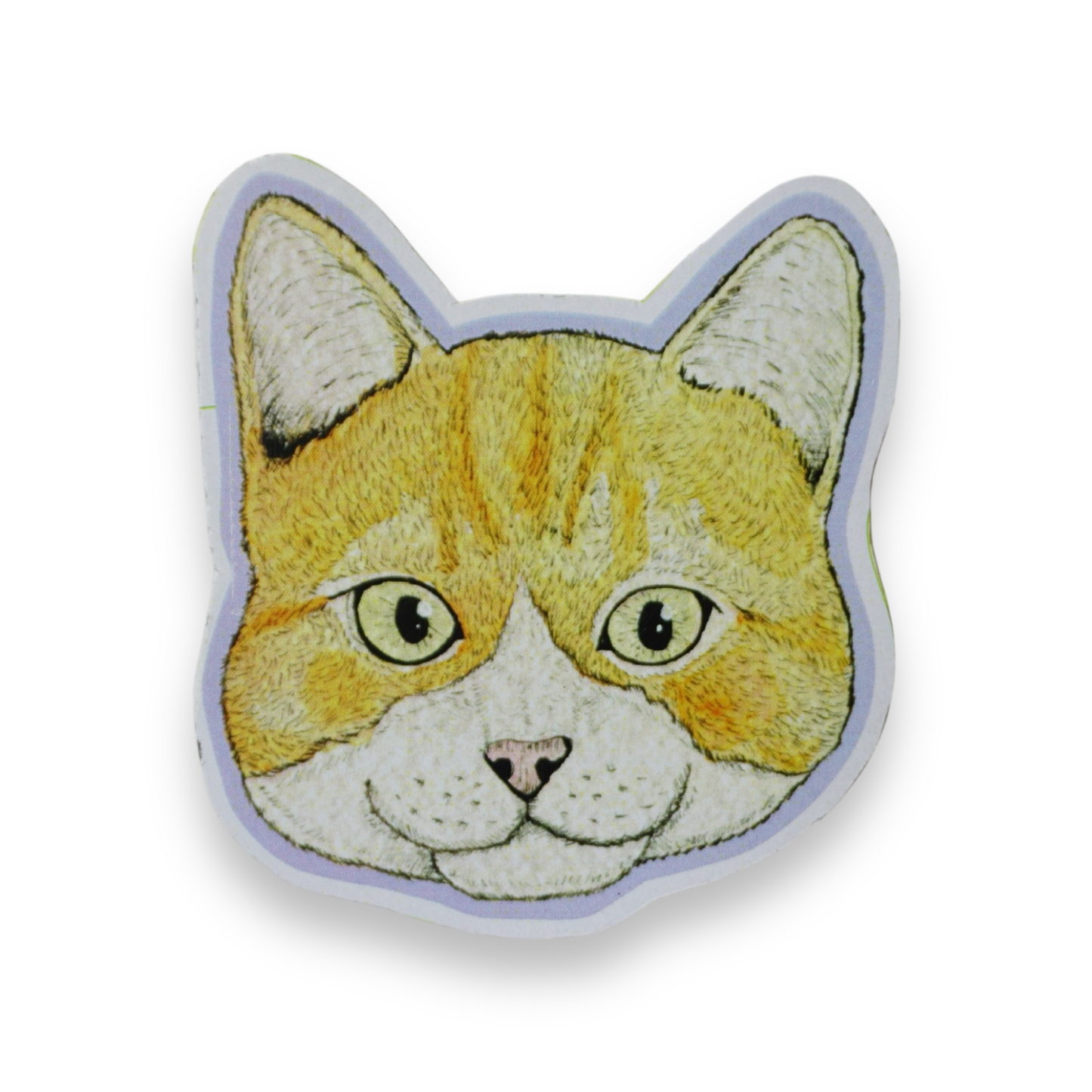 Imán Cara Gato Naranja II