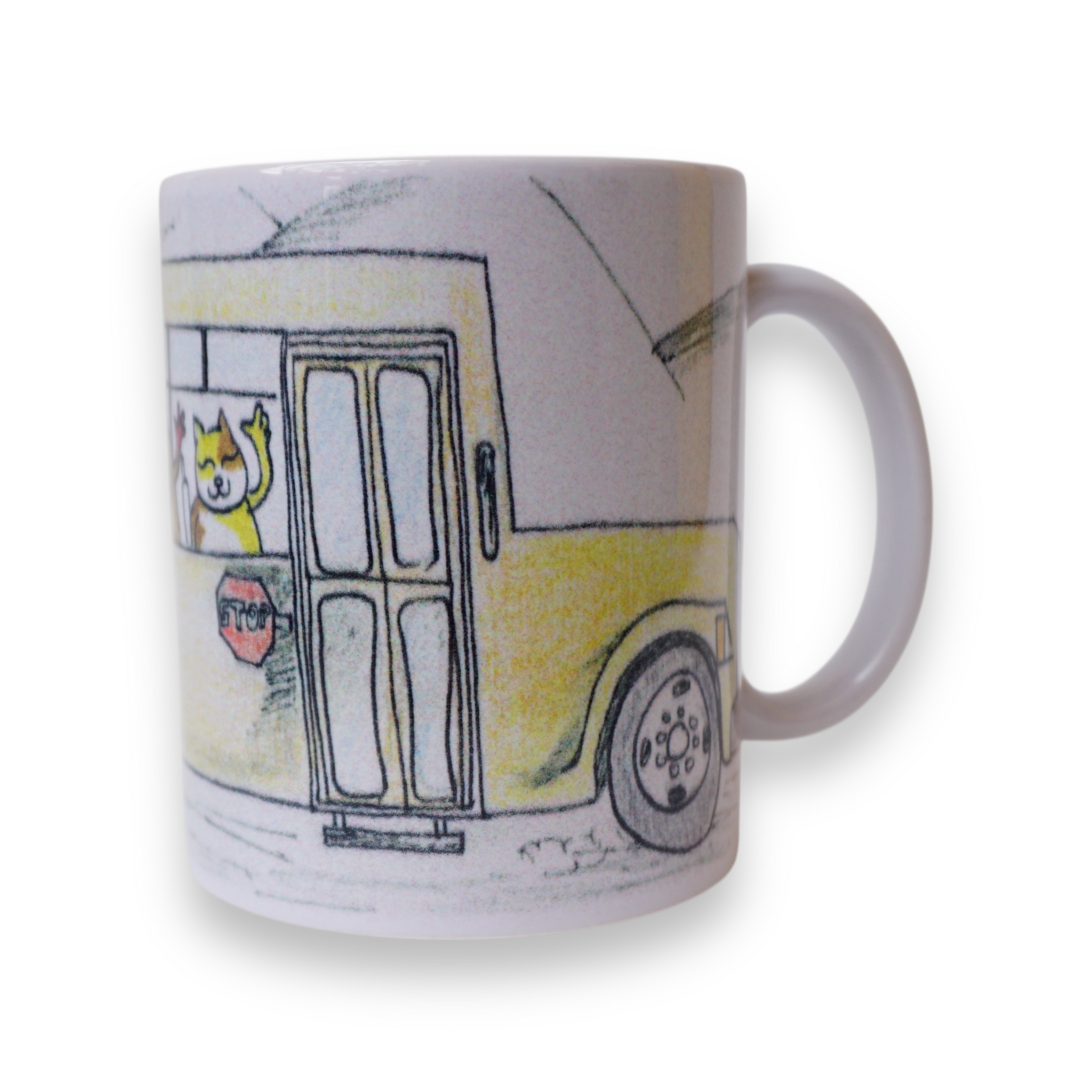 Gatitos en el autobús