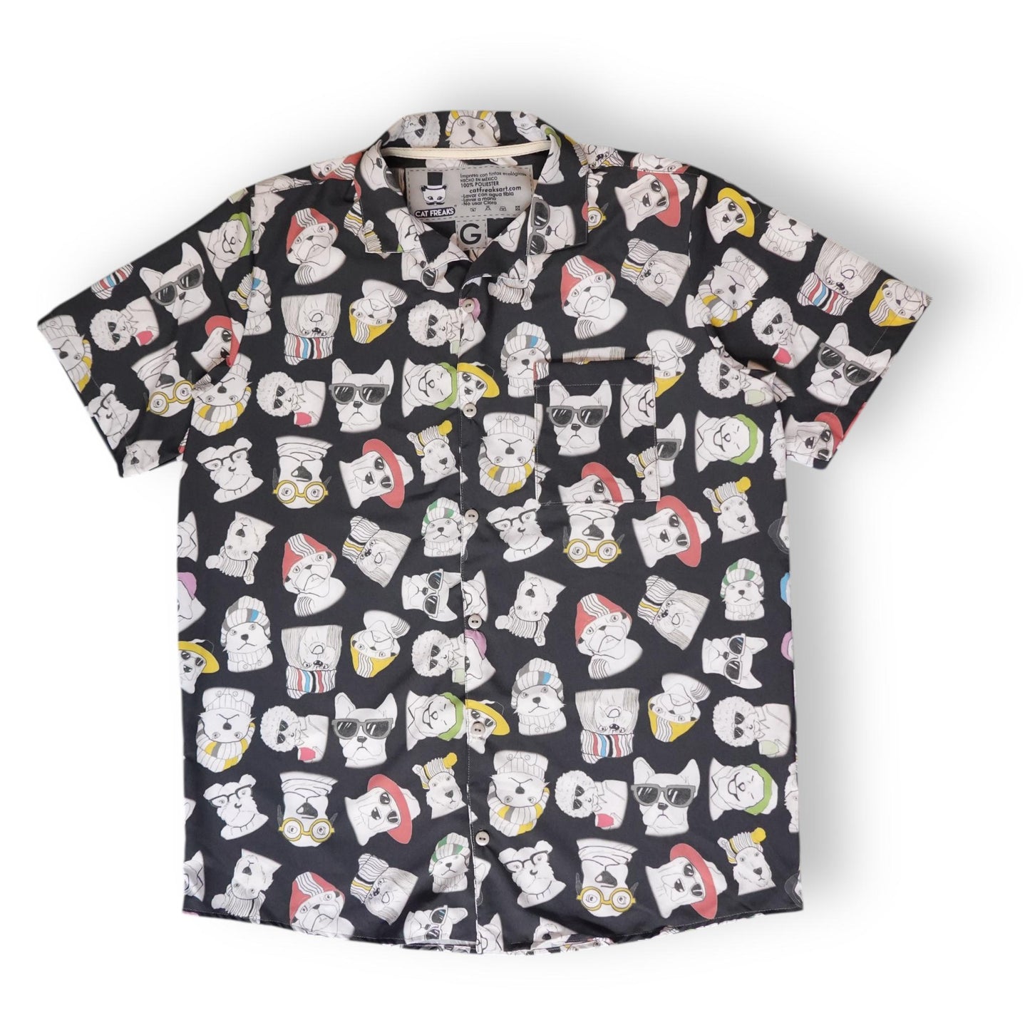 Camisa perros hipster