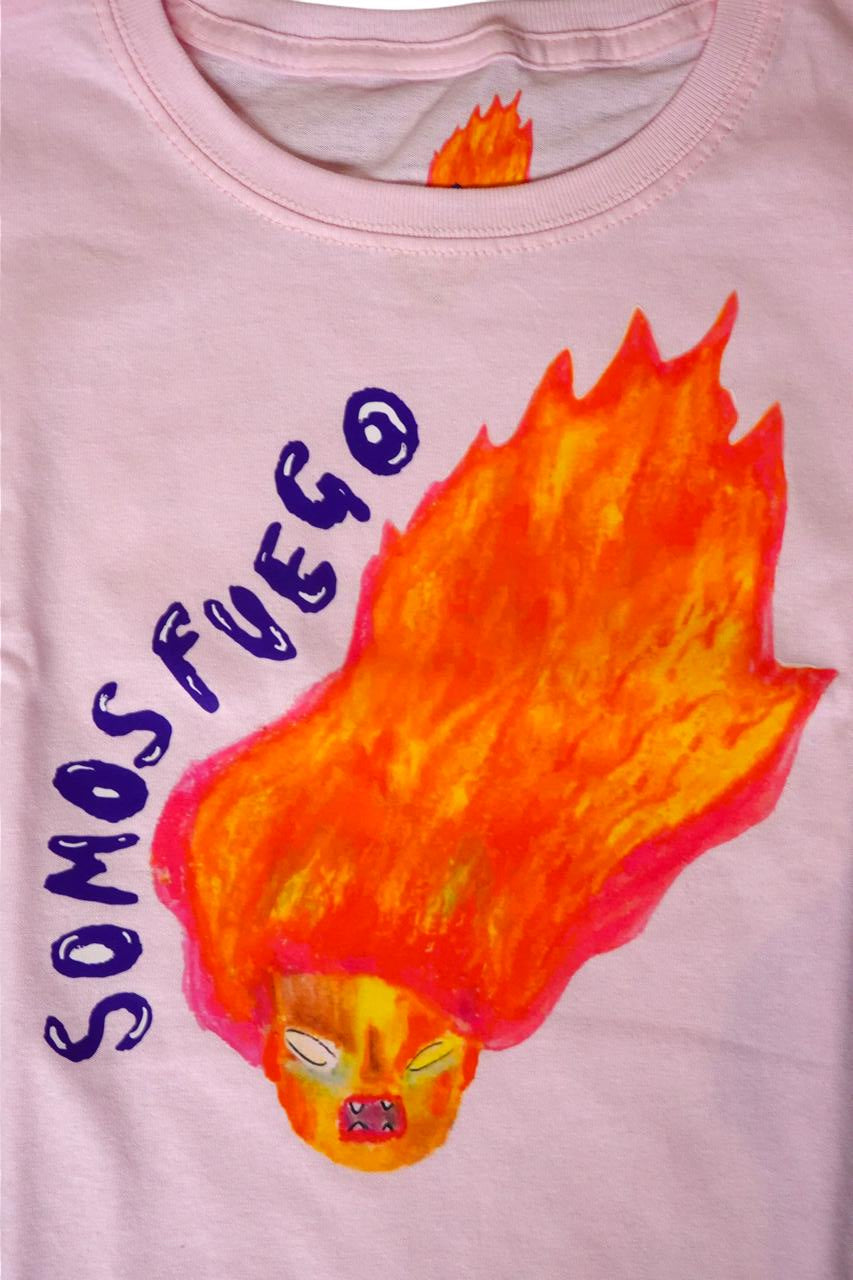 Playera Somos fuego