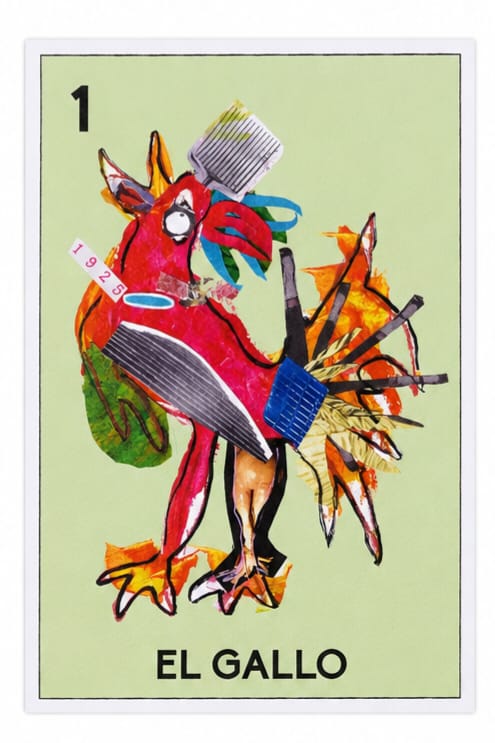 Postal El Gallo