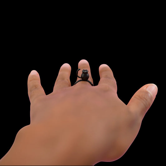 Cremera negra anillo