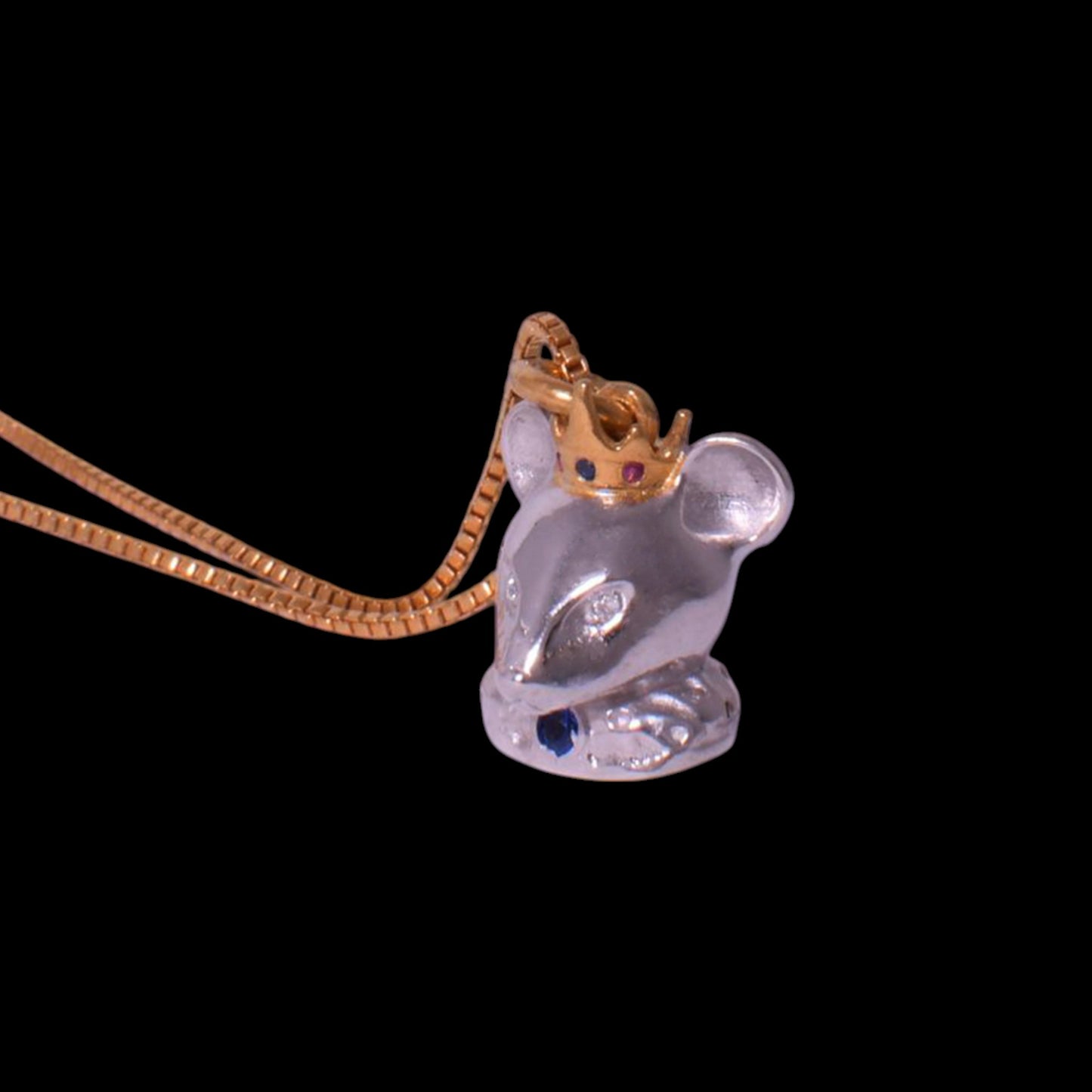 Cabeza ratón colgante