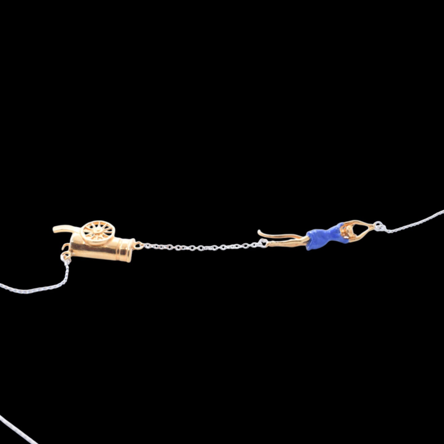 colgante libertad la bala felina